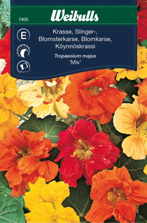 Karse blomsterkarse 'Mix'