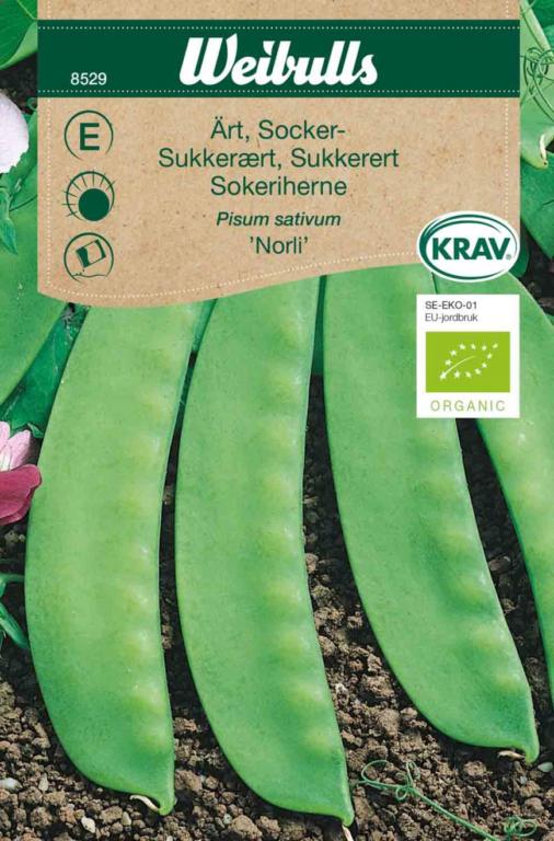 Ært sukker 'Norli' KRAV