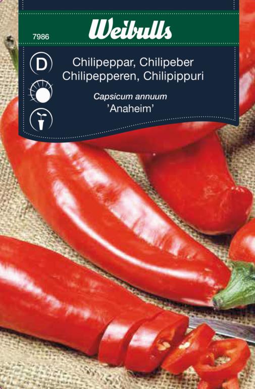 Peber Chili 'Anaheim'