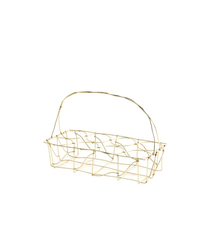 Glass rack w/ handle
