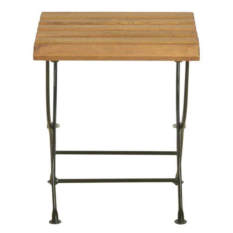 Foldbart bord træ metal